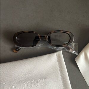 Le Specs Tortoiseshell Sunglasses